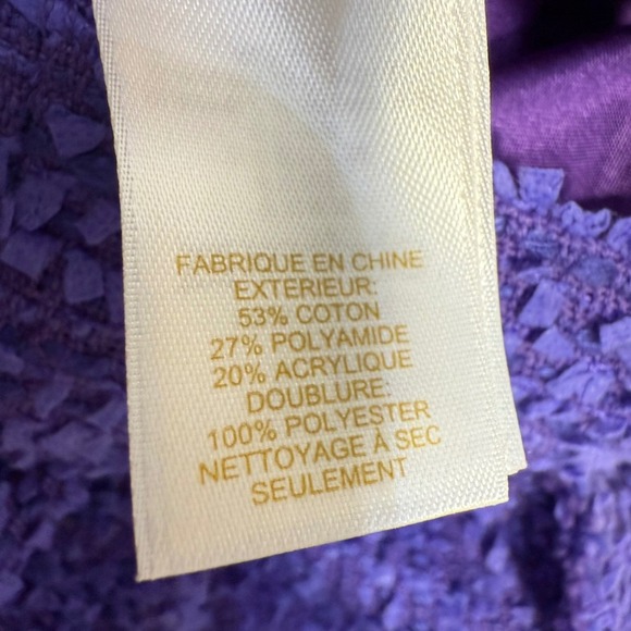 Kate Spade New York Purple Sleeveless Sheath Dress Size 4 - Picture 13 of 16